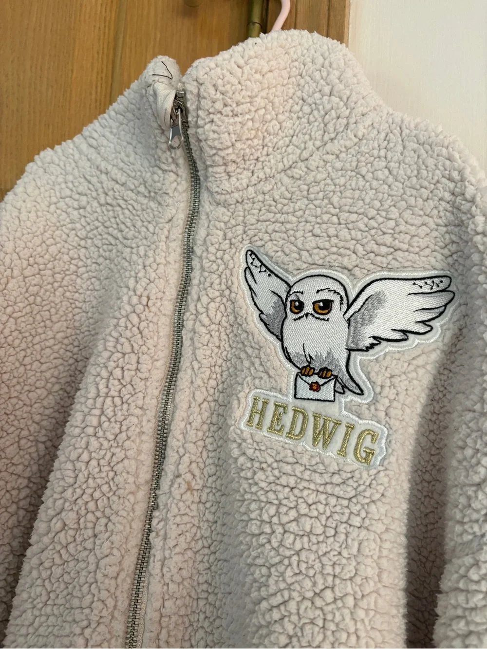 🤍 H&M🤍Harry Potter Teddy jacket oversized , girls size 12-14